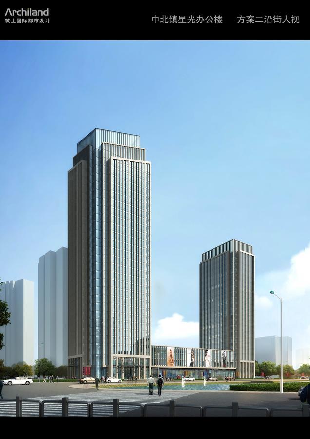 Ariva Tianjin Zhongbei Hotel & Serviced Apartment Екстер'єр фото